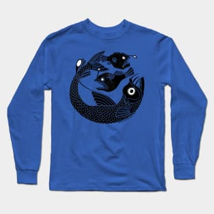 Anglerfish Trio (subtle) Long Sleeve T-Shirt